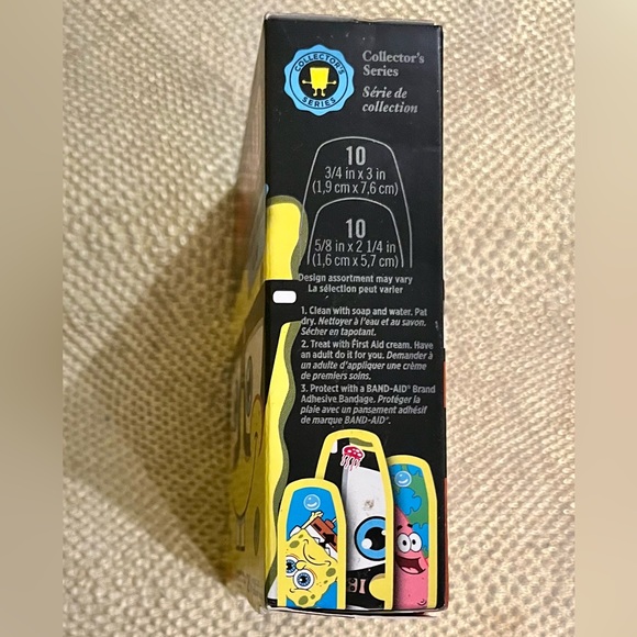 Sponge Bob Glow In The Dark Band-Aid Bandages - Picture 3 of 5